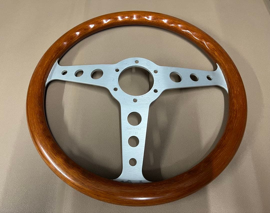 momo INDY ウッド 35φ 当時もの