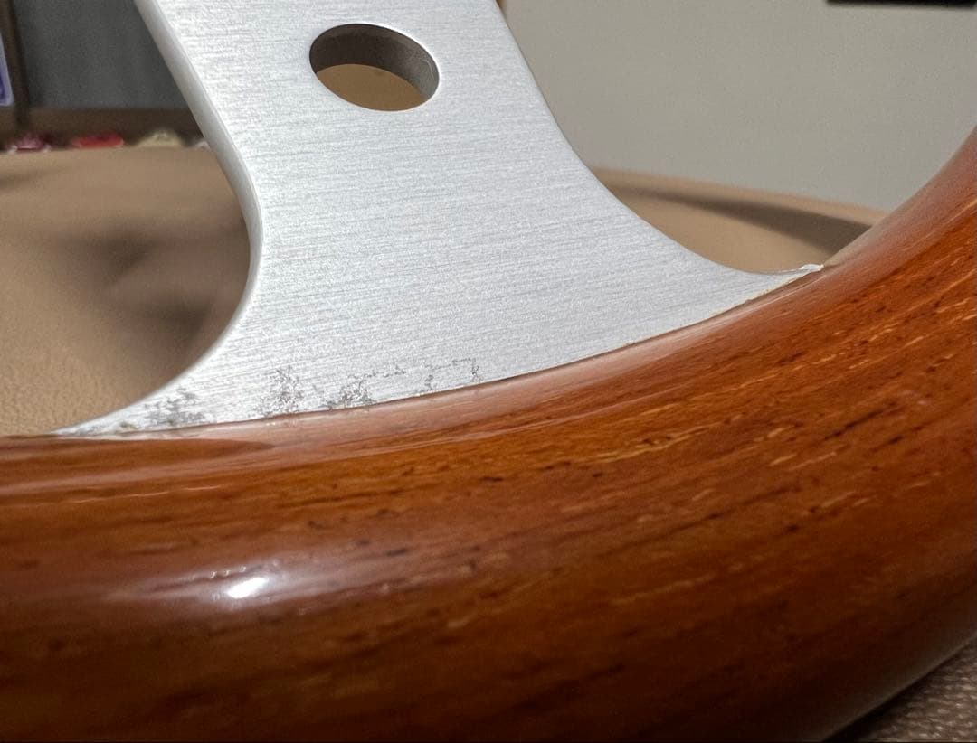 momo INDY ウッド 35φ 当時もの