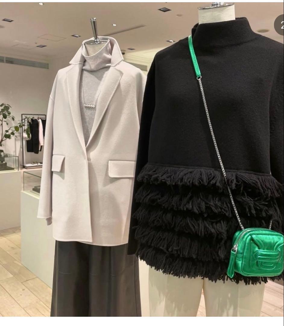 シクラス⭐︎フリンジニット⭐︎アイボリー