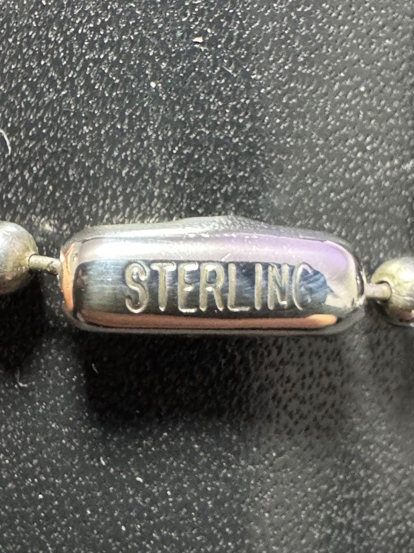 【美品】クロムハーツ ボールチェーン ノーカット 30インチ