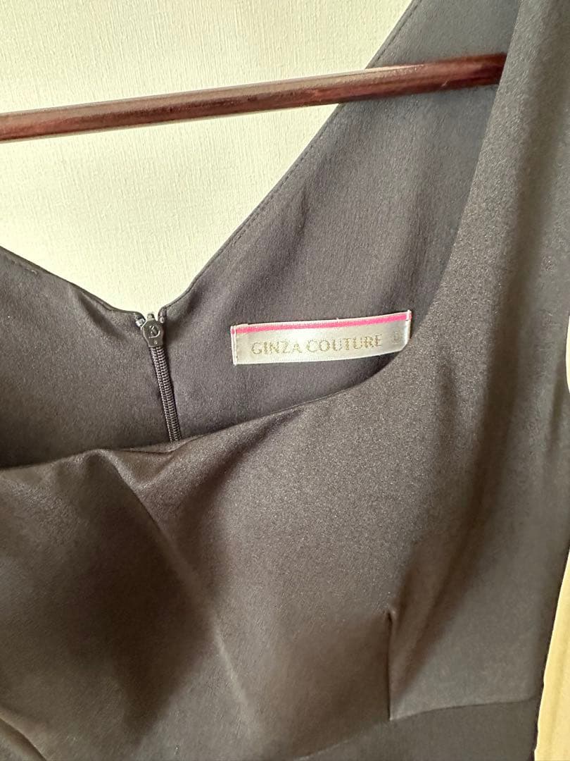 GINZAcouture フリルミニドレス ブラック Sサイズ