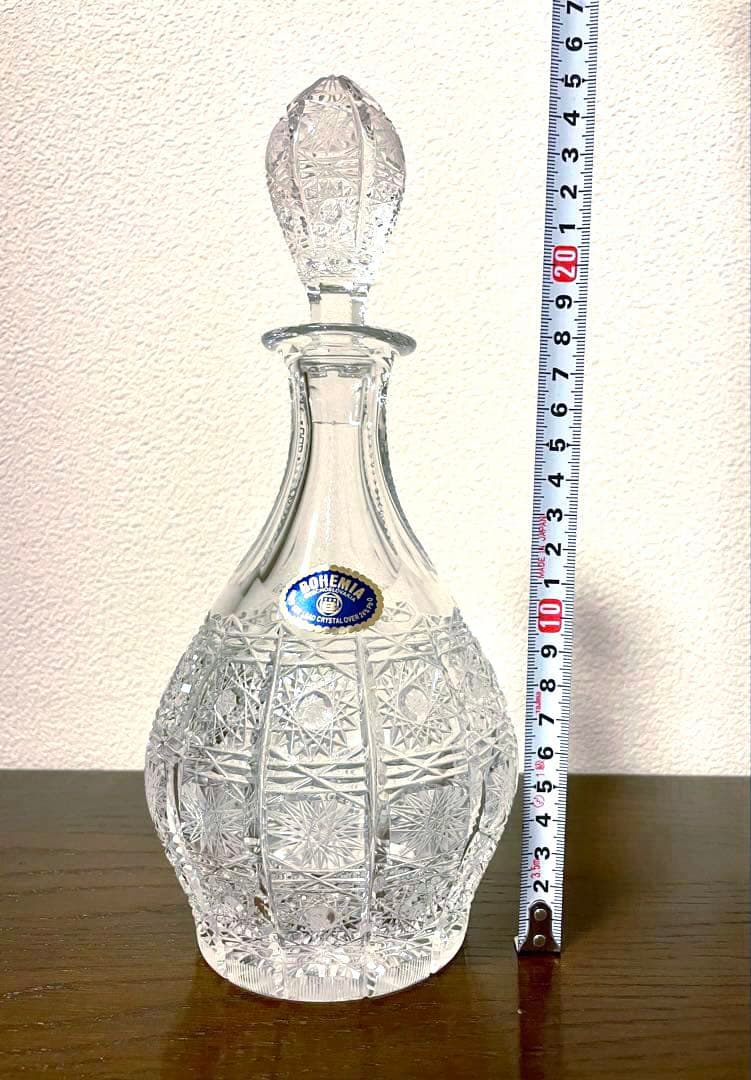 【未使用品】BOHEMIA Crystal デキャンタとグラスセット