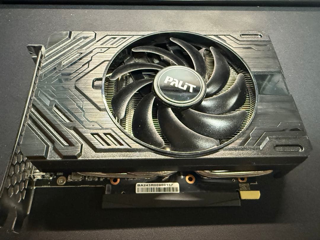 グラフィックボード・グラボ・ビデオカード PALIT GeForce RTX 4060Ti STORMX 8GB