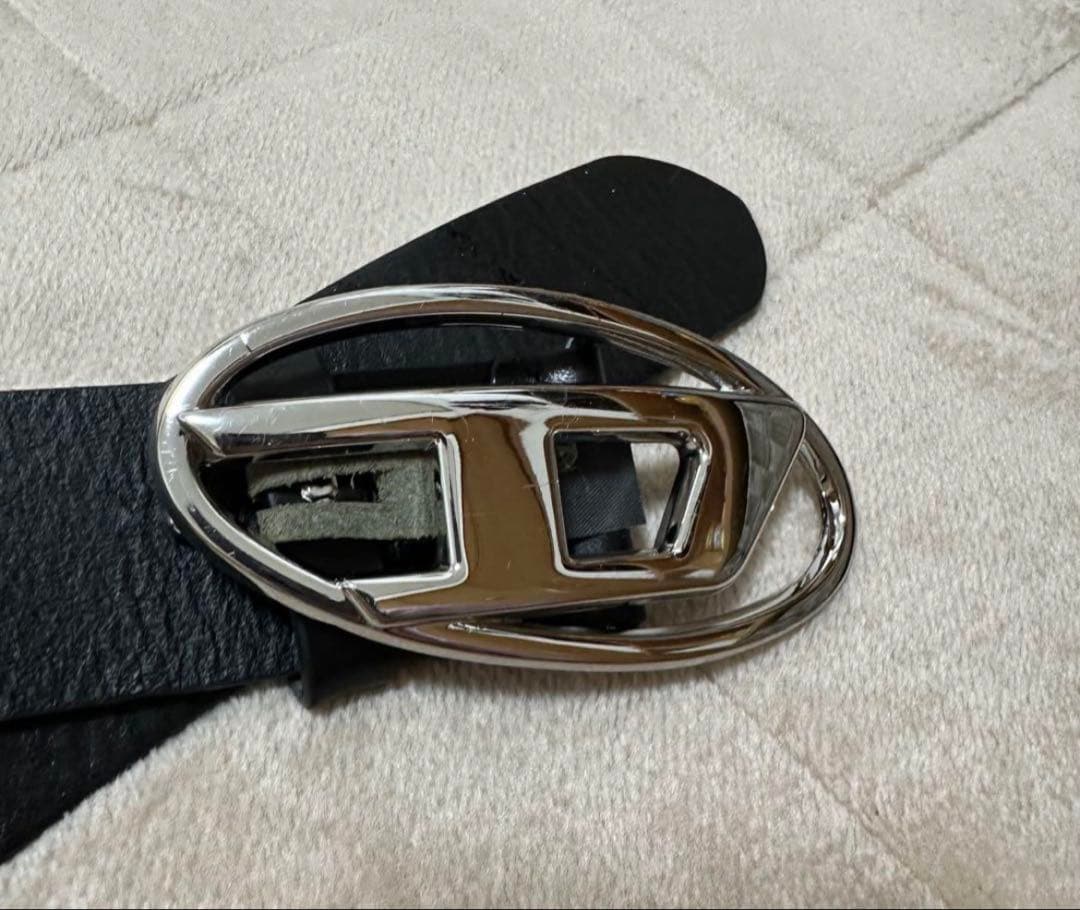 DIESEL 本革ベルト ブラック