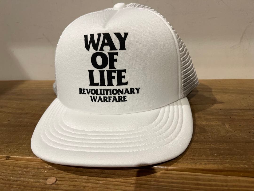 RATS WAY OF LIFE MESH CAP 新品未使用 25ss 白
