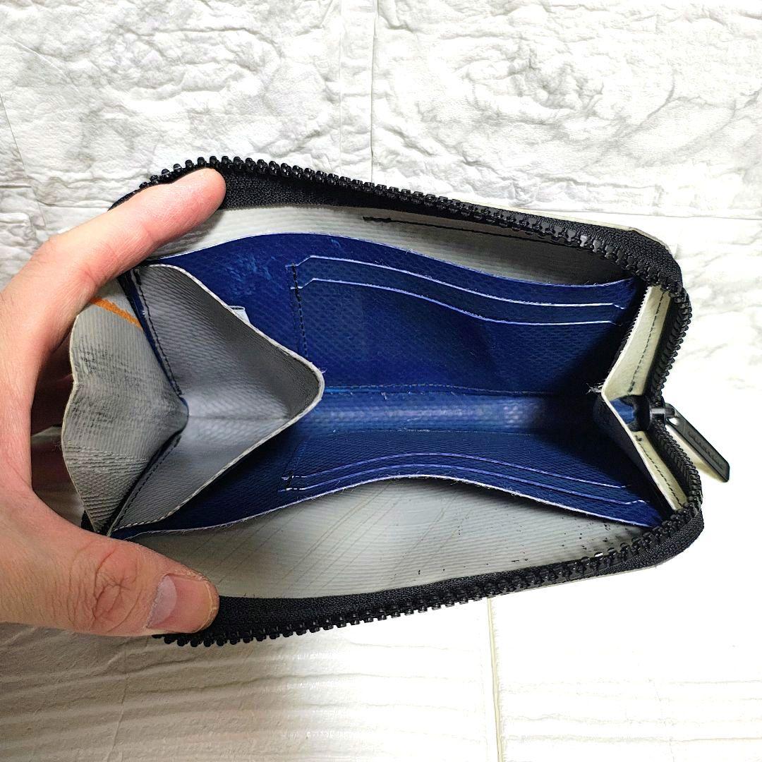 FREITAG Barrow バロウ ロングウォレット グレー ブルー系