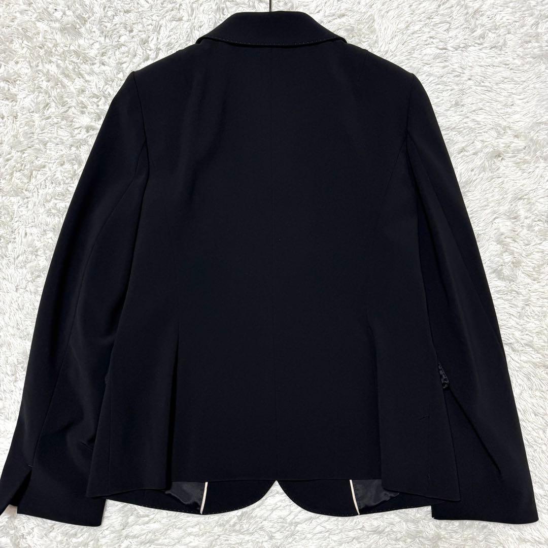 極美品　大きいサイズ　23区　パンツ　スーツ　ビジネス　セットアップ　44 黒