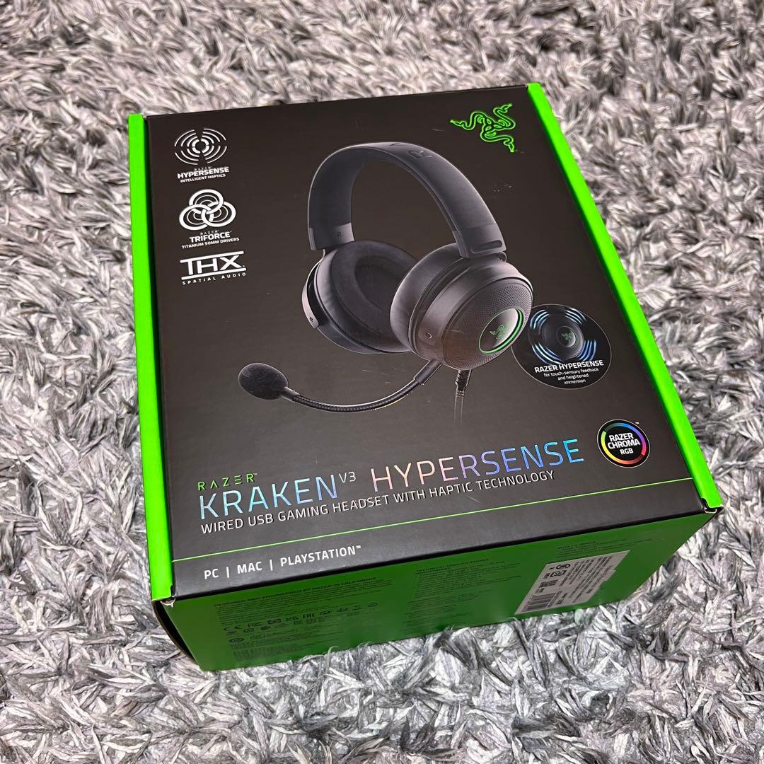 ヘッドホン Razer Kraken V3 HyperSense