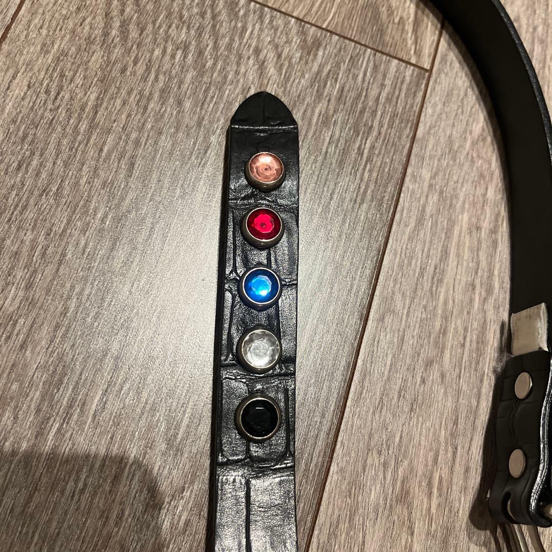 COMME des GARCOMS HOMME PLUS カラースタッズベルト