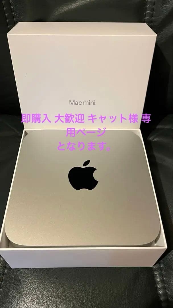 M1 mac mini /ストレージ 256GB メモリ 8GB