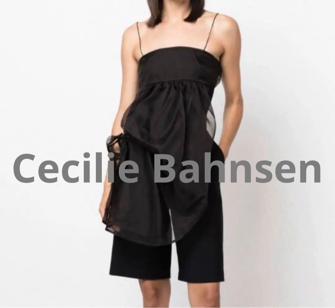 新品タグ付cecilie bahnsen セシリーバンセン　キャミソール　シアー