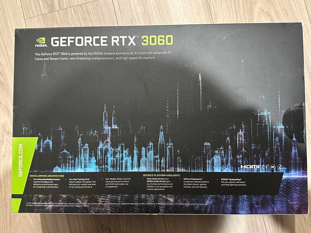 新品　GeForce RTX 3060 12GB 玄人志向