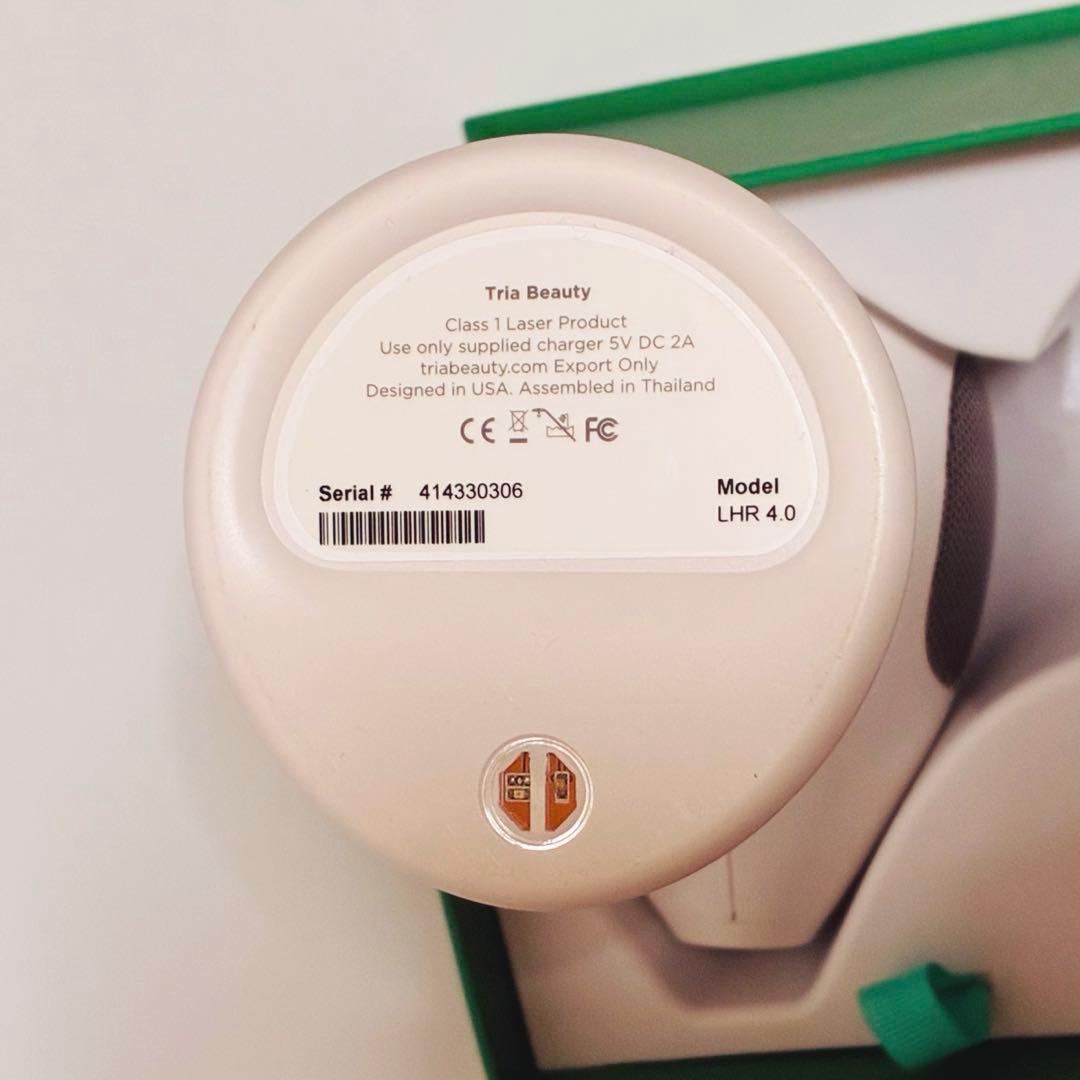 【バッテリー多・最新モデル】TRIA 4X 脱毛器