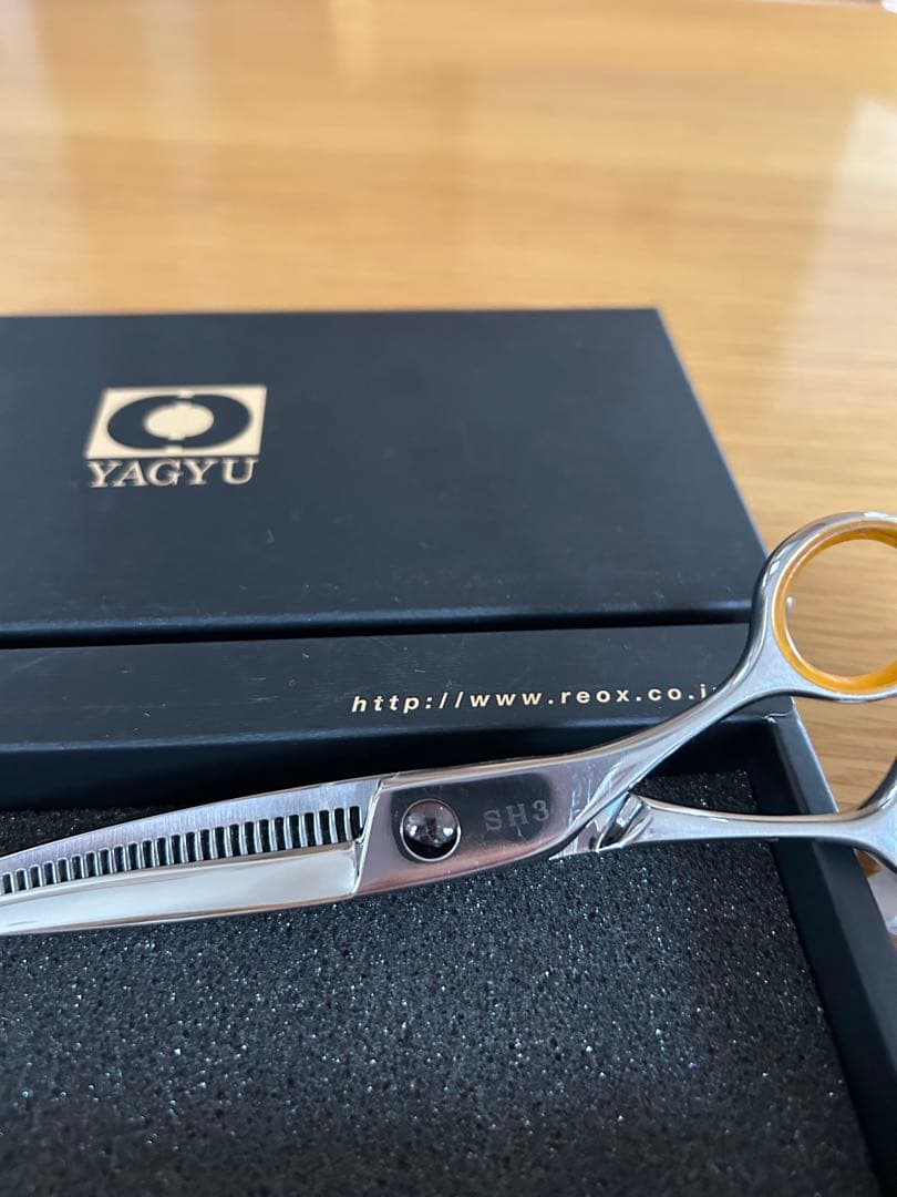 ☆芽夏様☆ 柳生 YAGYU セニングシザー スキバサミ SH3