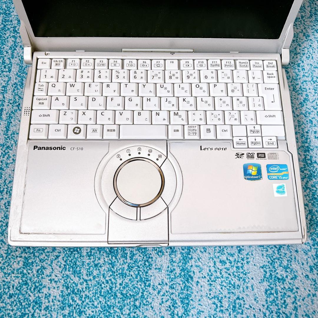 パナソニック ノートパソコン CF-S10 SSD240GB 光学式ドライブ内臓