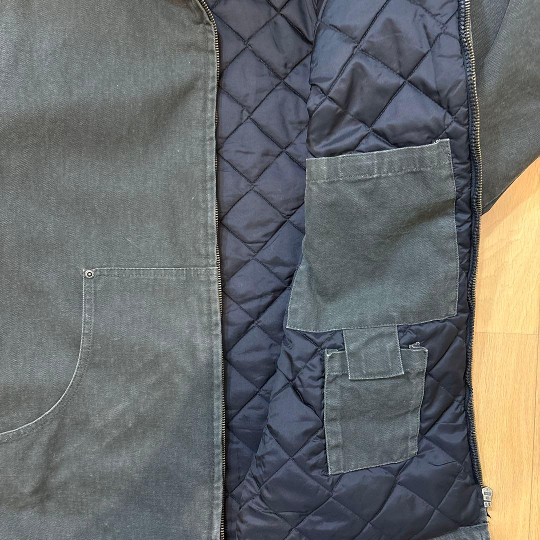 DAKOTA ダックジャケット ダークグレー キルティング裏地 ワークジャケット