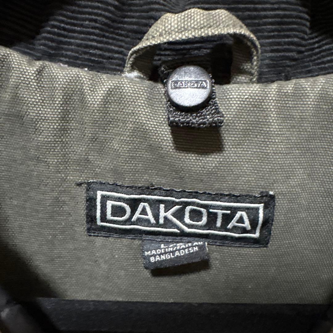 DAKOTA ダックジャケット ダークグレー キルティング裏地 ワークジャケット