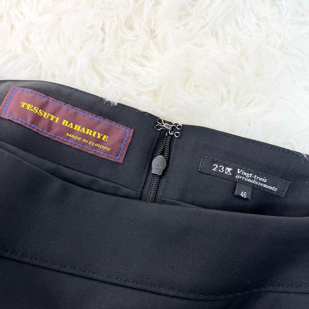 さんちゃん☆大きいサイズ3XL☆美品☆23区 スーツ 3点セット ブラック