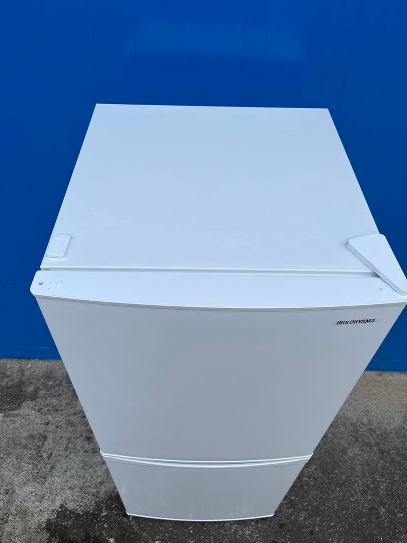 2023年製 アイリスオーヤマ　2ドア 冷蔵庫 ホワイト R12