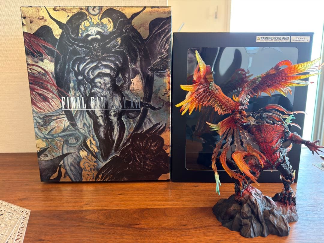FFXVI コレクターズエディション　フェニックスvsイフリート フィギュア