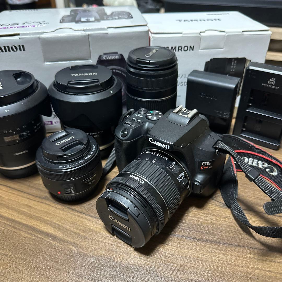 Canon EOS kiss x10 + Tamronレンズセット