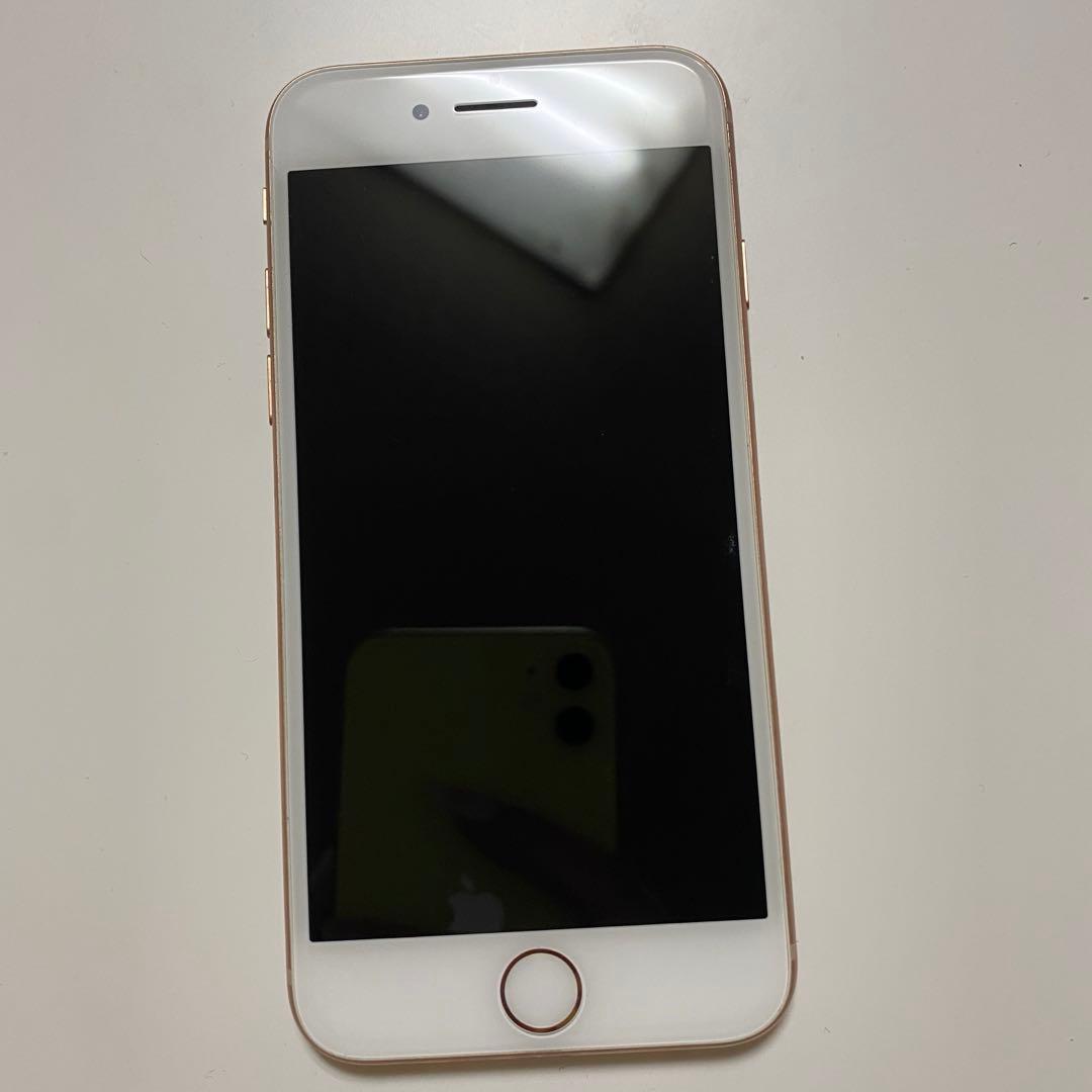 【美品】iPhone8 ゴールド SIMフリー バッテリー93%