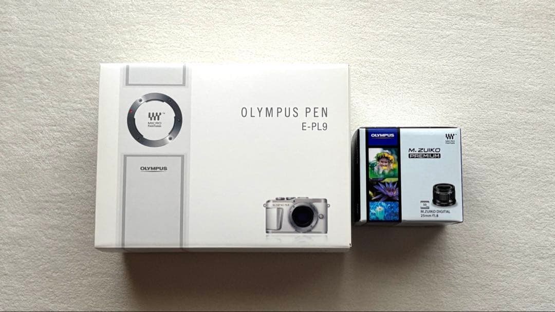 PEN E-PL9 ダブルズームキット / M.ZUIKO 25mm f1.8