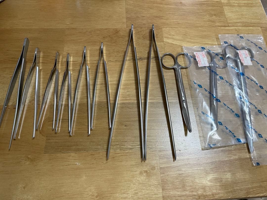 医療用ピンセット 12本セット