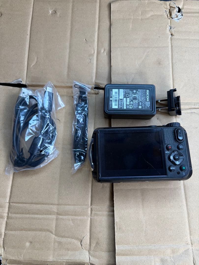 RICOH WG-7 ブラック コンパクトデジタルカメラ リコー 本格防水