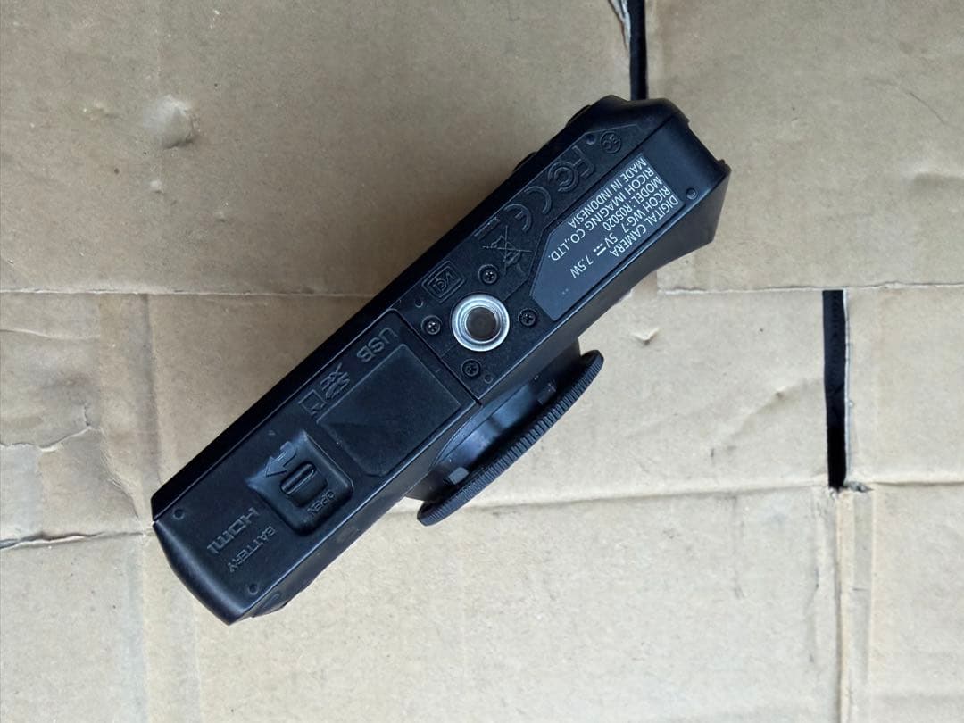 RICOH WG-7 ブラック コンパクトデジタルカメラ リコー 本格防水