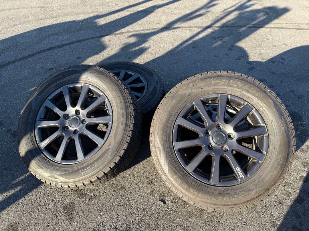 JEEP 純正ホイール　265/60R18 WINTERMAX 22年製