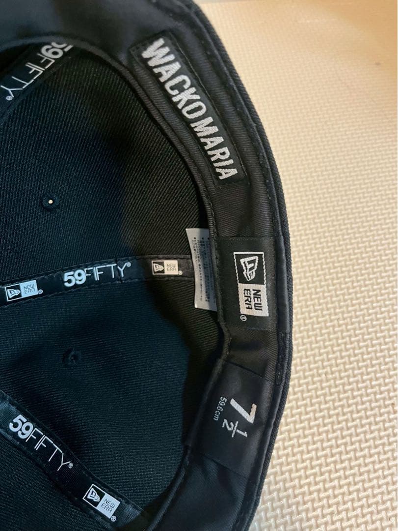 ニューエラ × ワコマリア WACKO MARIA キャップ ブラック