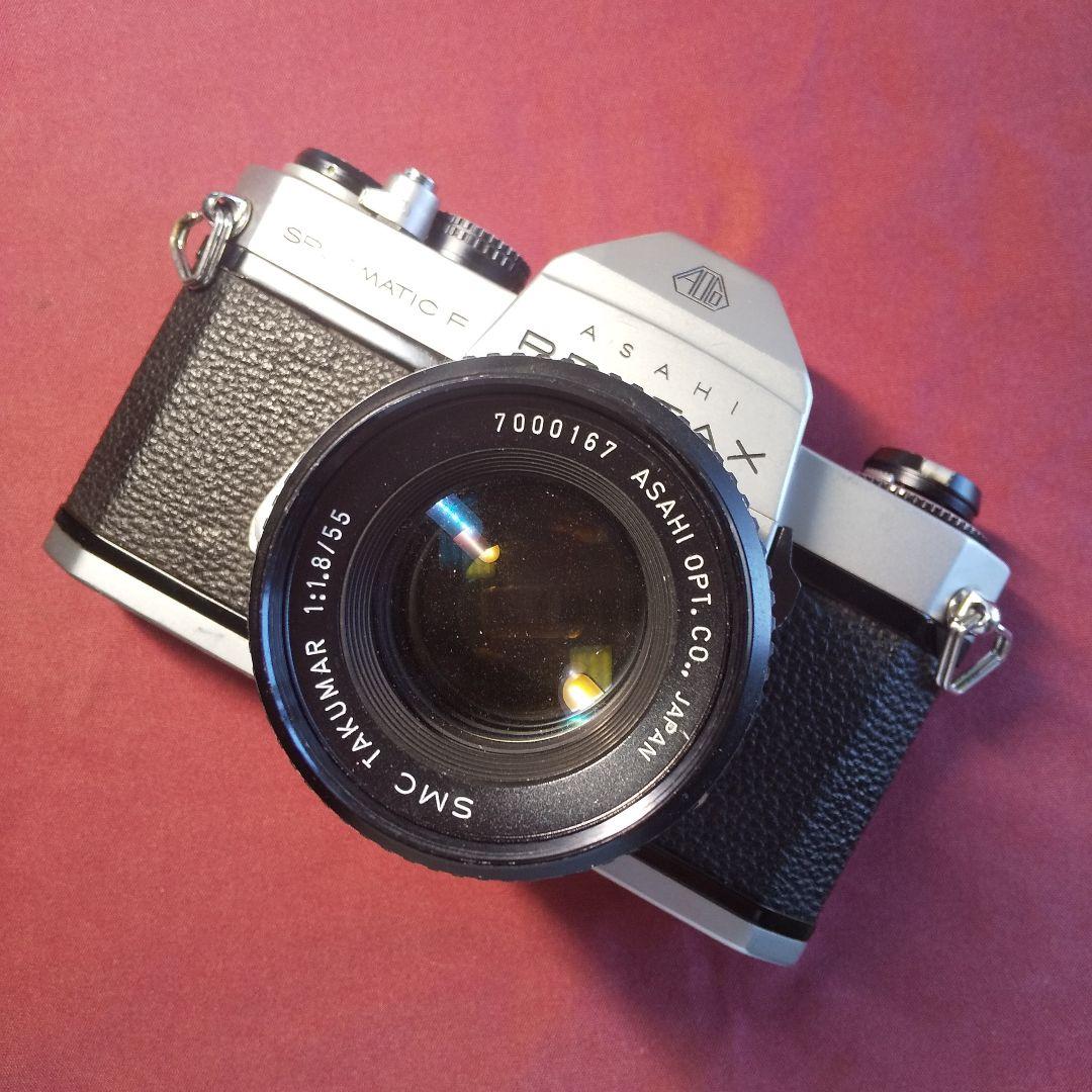 フィルムカメラ PENTAX SP F SMC TAKUMAR 55mm/1:1.8