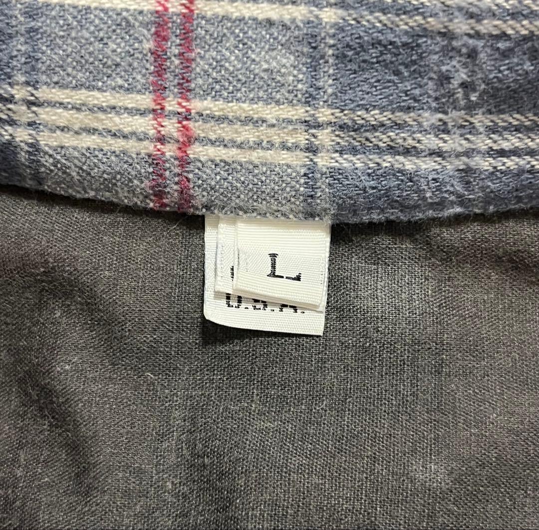 アメリカ製 90s X-LARGE エクストララージ ハーフジップ ネルシャツ