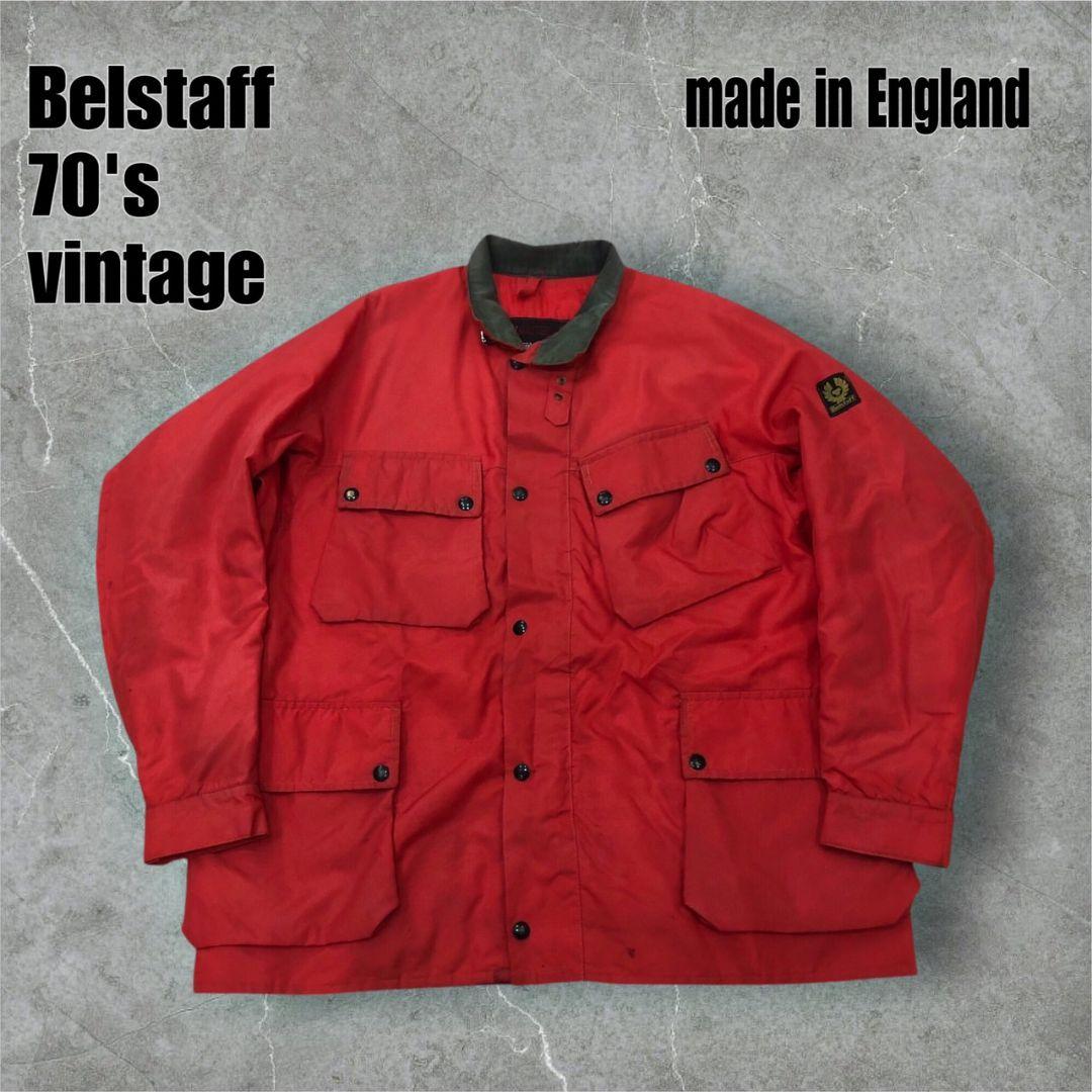 鬼フェード70s英国製ベルスタッフトライアルマスターナイロンモーターサイクル