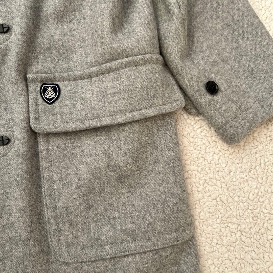 未使用オーシバルORCIVA ダッフルコート　グレー　ウール　サイズ1(M)