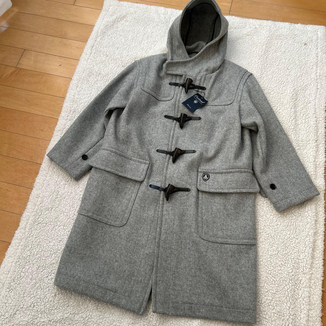 未使用オーシバルORCIVA ダッフルコート　グレー　ウール　サイズ1(M)