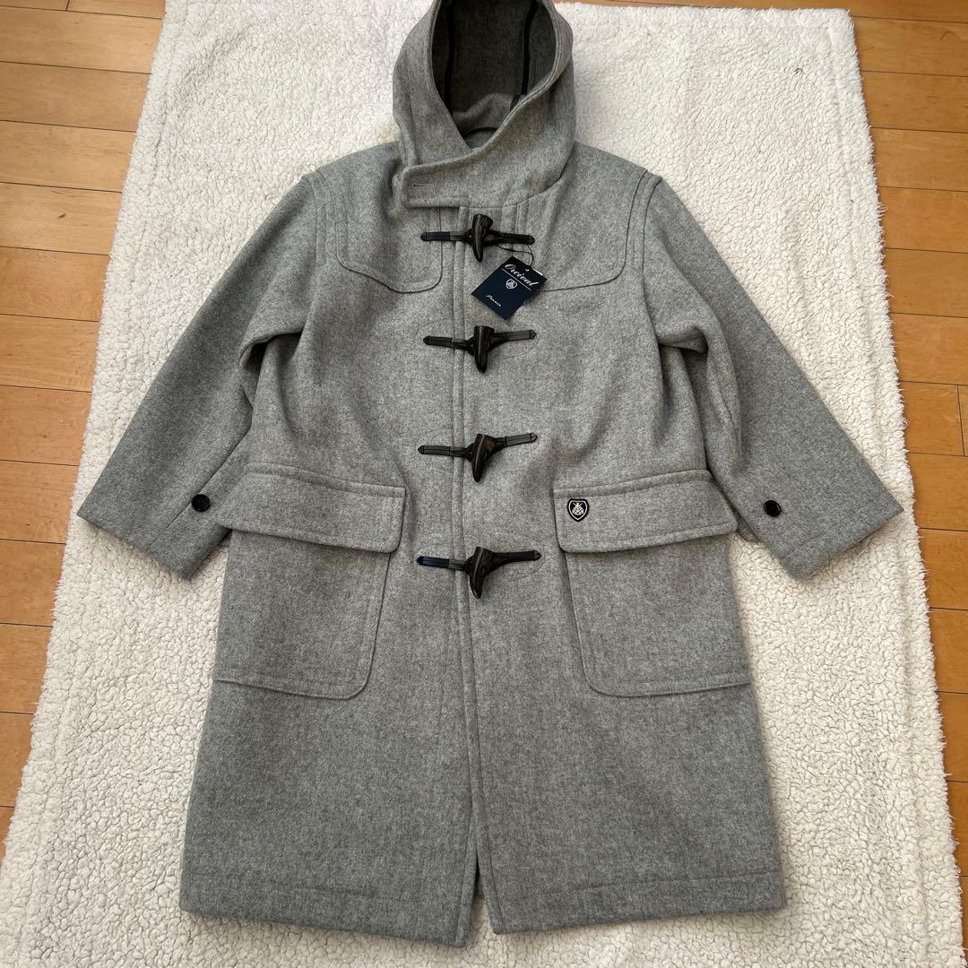 未使用オーシバルORCIVA ダッフルコート　グレー　ウール　サイズ1(M)