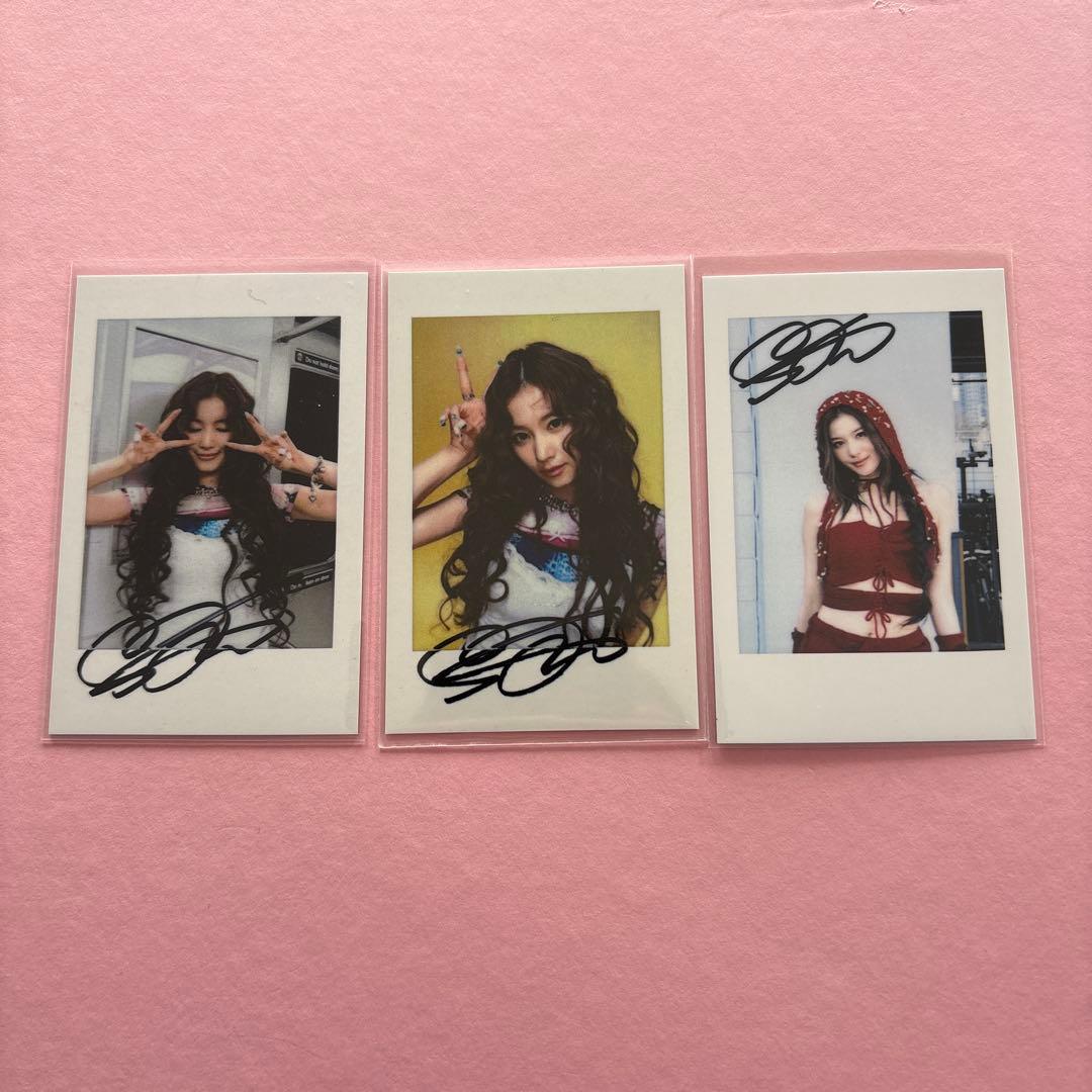 TWICE サナ yizhiyu中華 限定トレカ 3枚セット