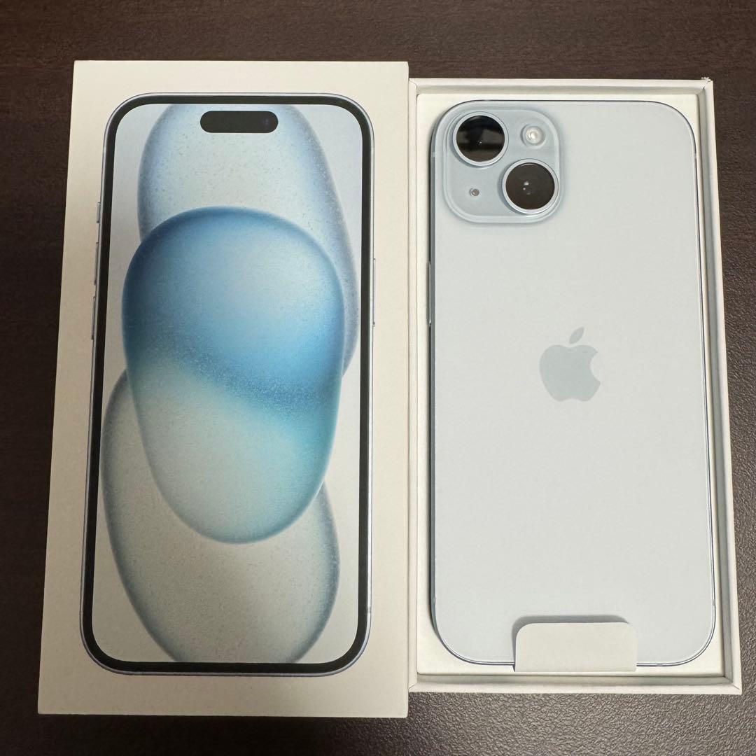【店舗確認のみ】iPhone 15 128GB ブルー SIMフリー