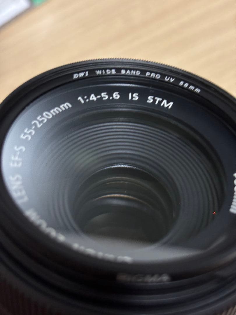 Canon EF-S 55-250mm 4-5.6 is ズームレンズ