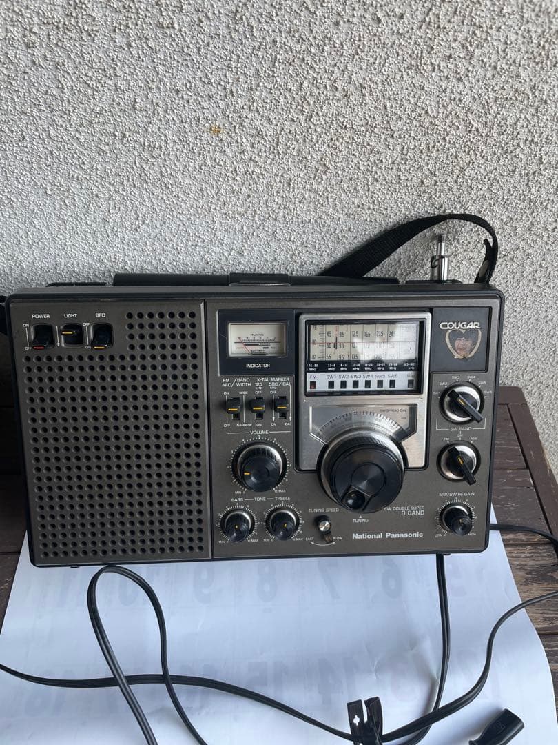 National Cougar 2200 ポータブルラジオ ジャンク