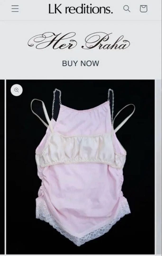 〖美品〗LITMUS HerPraha fluctuate chain cami