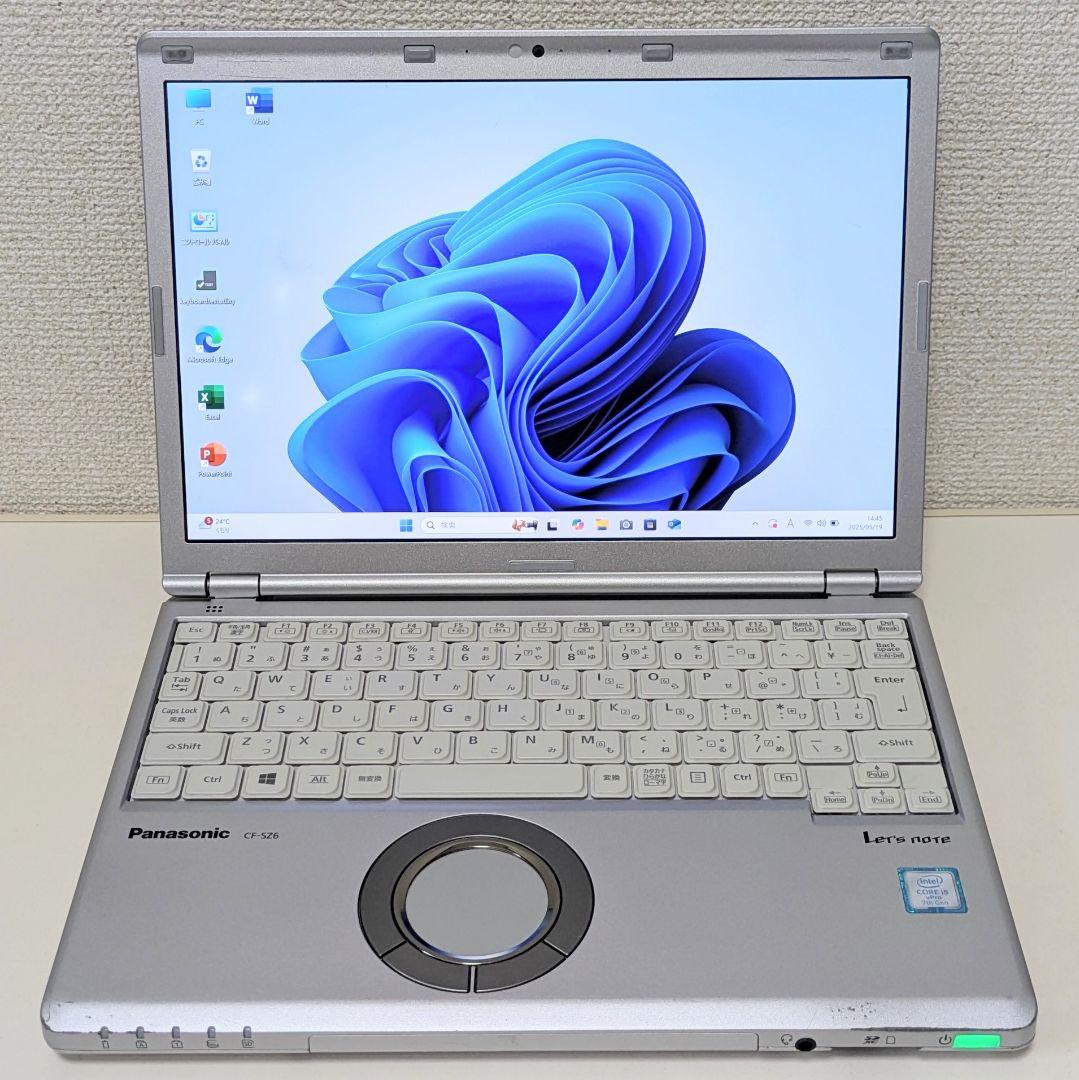 CF-SZ6/Core i5/メモリ8G/SSD512GB/office2019