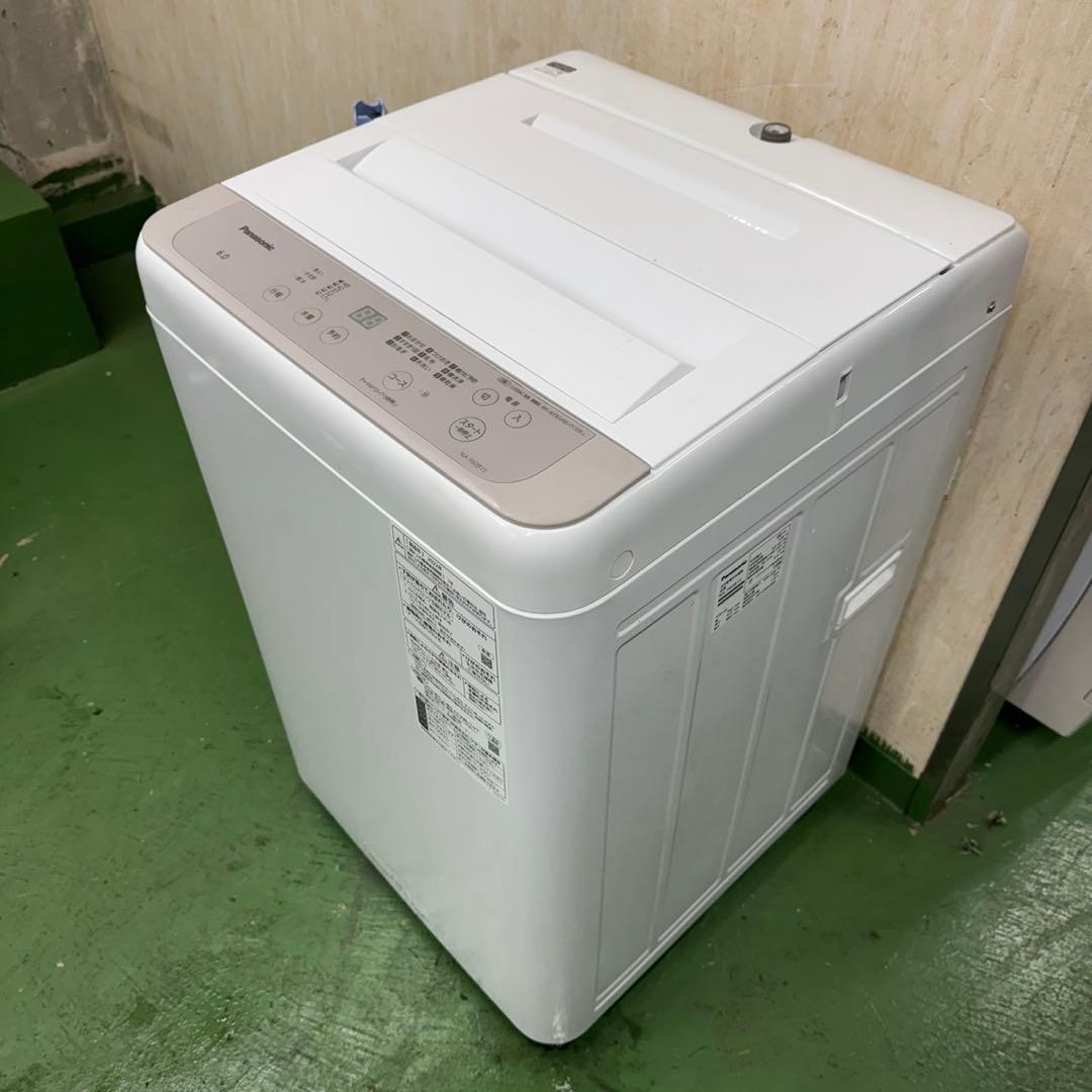 195 パナソニック　洗濯機　6キロ　小型　一人暮らし　同棲使用も可能　きれい