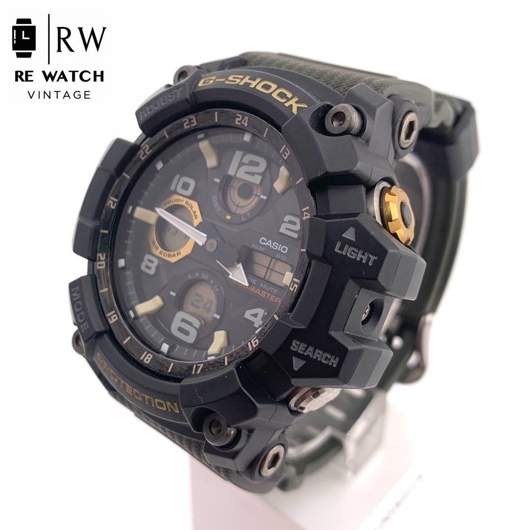 6-1878 CASIO G-SHOCK GSG-100 ブラック 腕時計