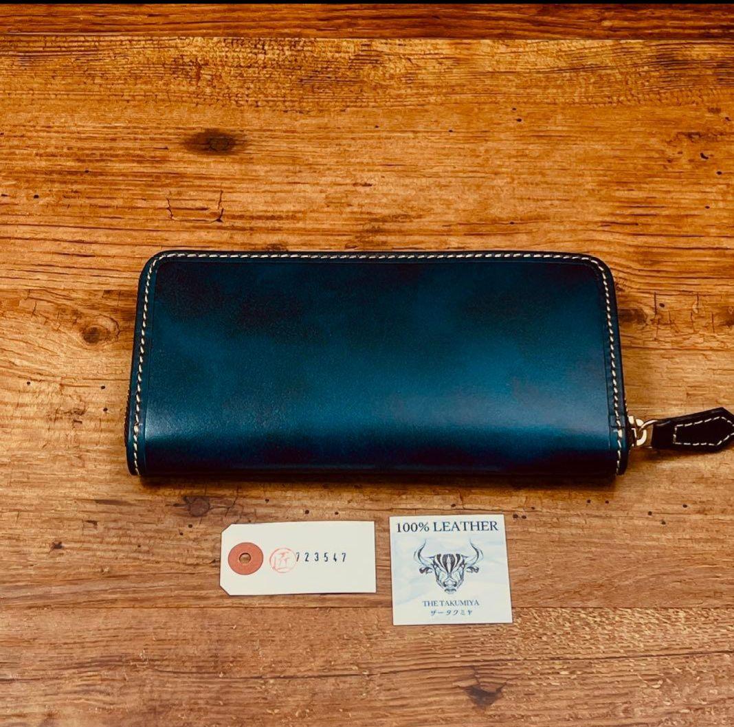 最終!!ザータクミヤ メンズ 長財布 本革 栃木レザー