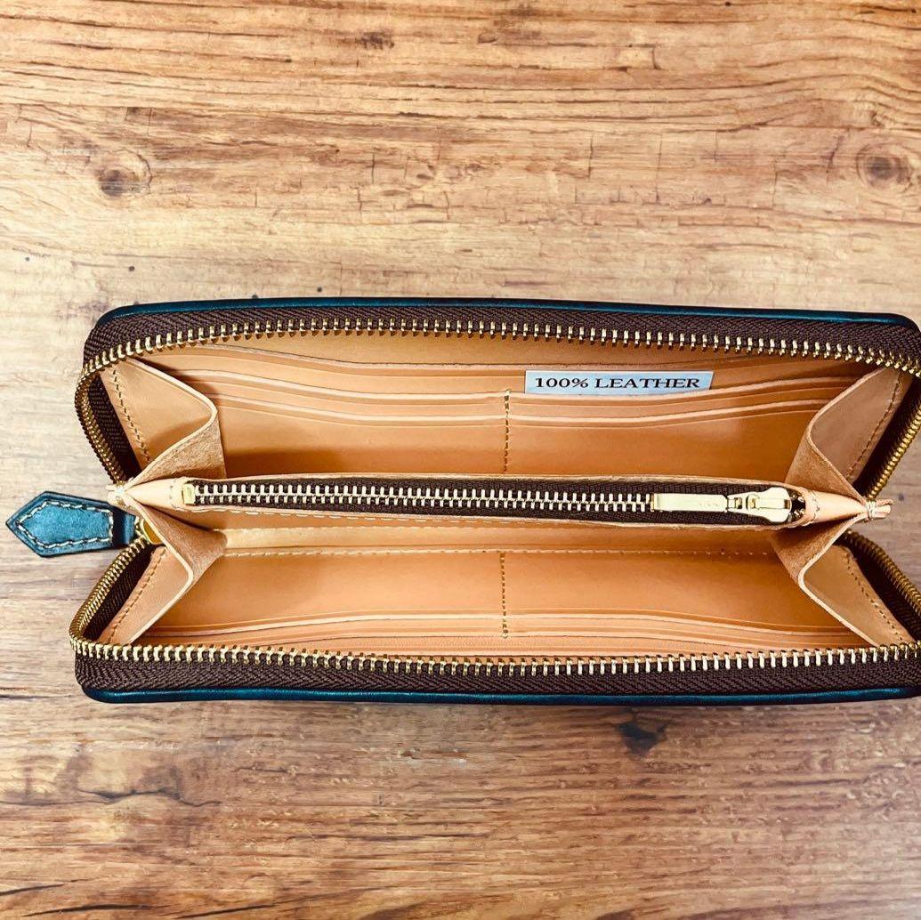 最終!!ザータクミヤ メンズ 長財布 本革 栃木レザー