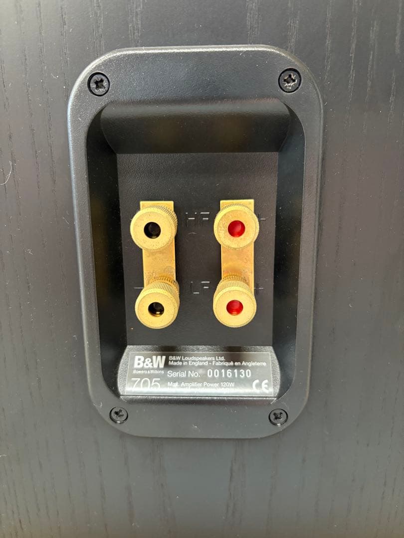 Bowers&Wilkins 705 スピーカー ブラック