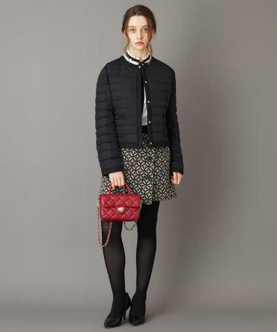 完売DRESSTERIOR☆ライトダウンジャケット34